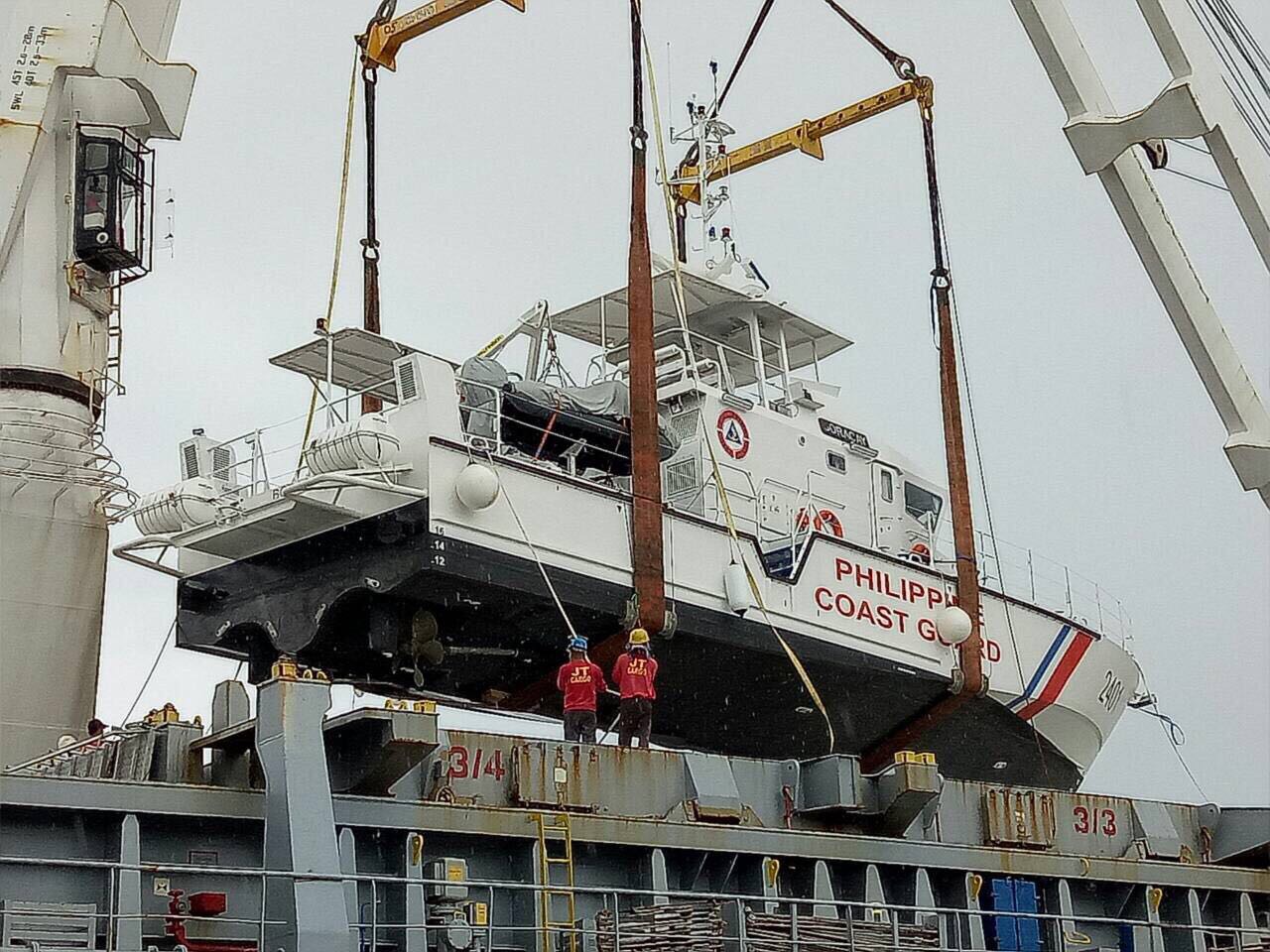 LOOK PH Coast Guard S French Made Patrol Boat Arrives In Subic