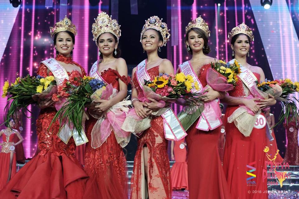 FULL LIST: Winners, Mutya ng Pilipinas 2016