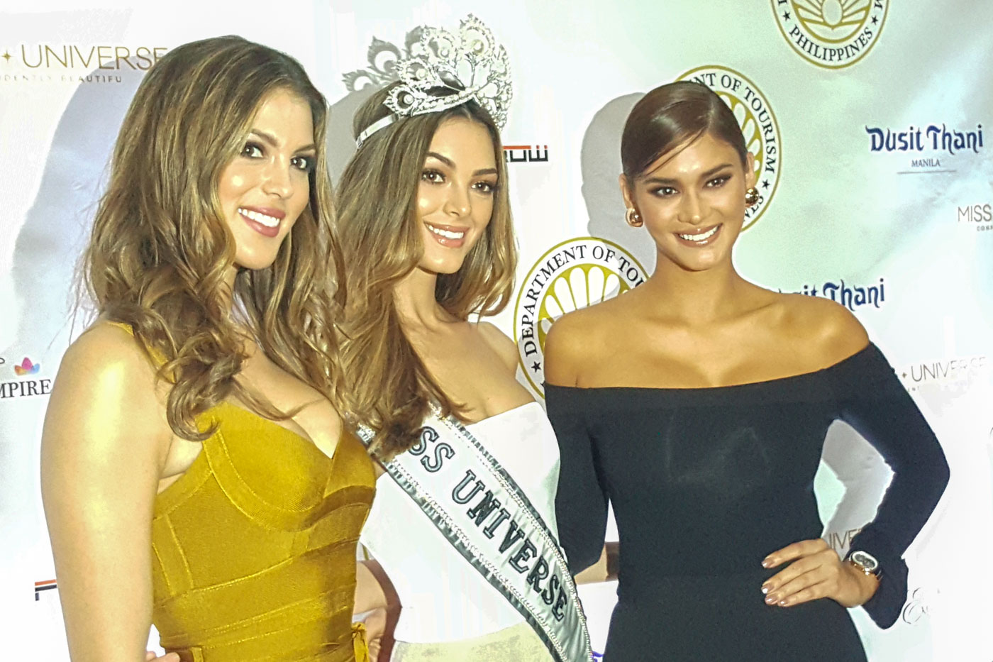 In Photos Miss Universe 2017 Demi Leigh Nel Peters Iris Mittenaere Tour Manila