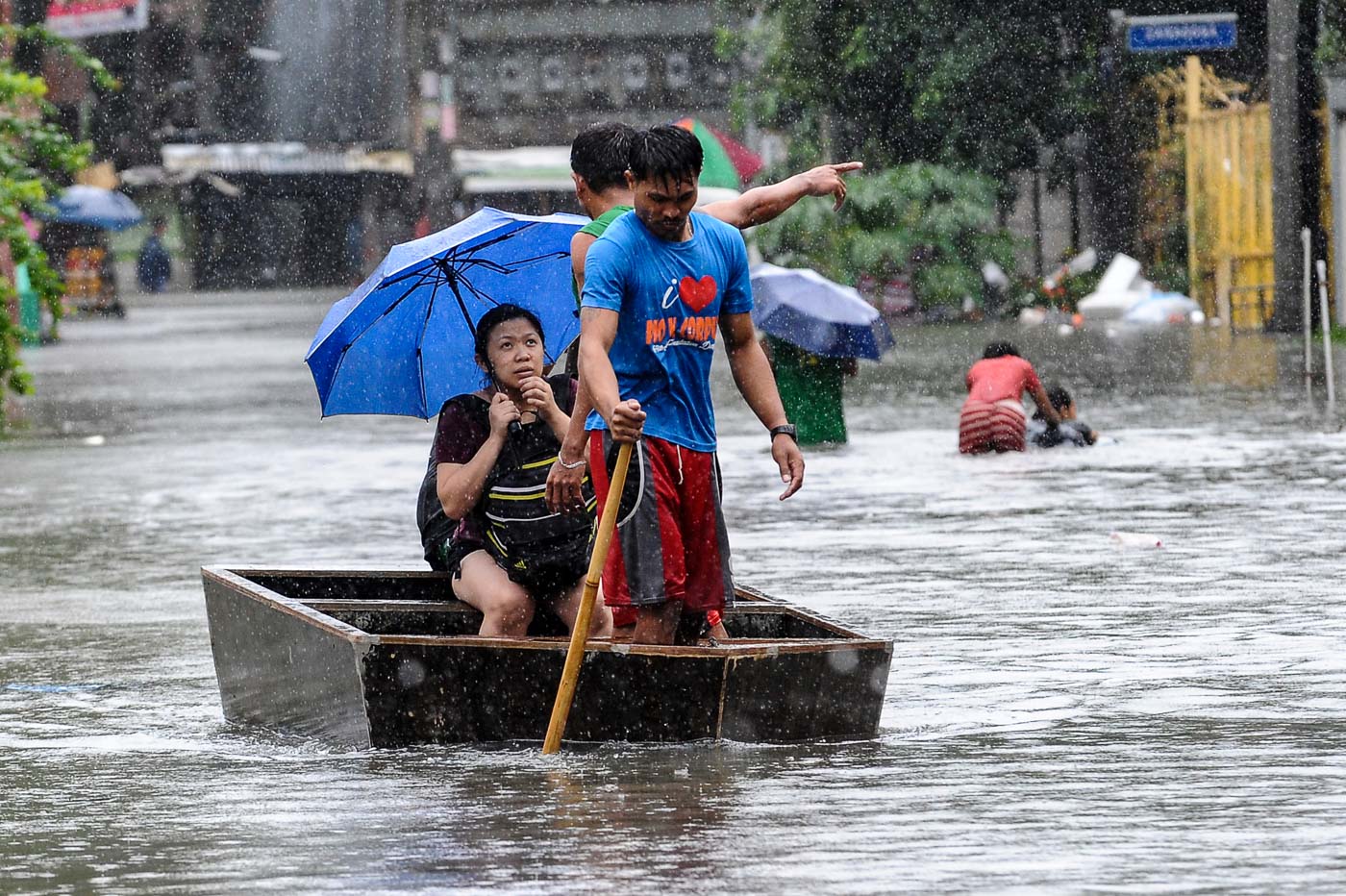 IN PHOTOS Flooded Areas In Metro Manila On July 17