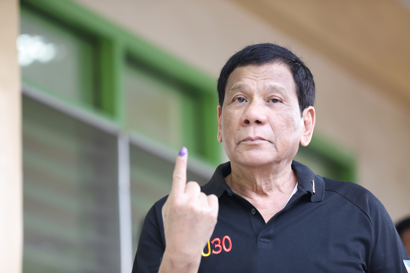 On Election Day Duterte Says Vote Buying Integral To Ph Elections