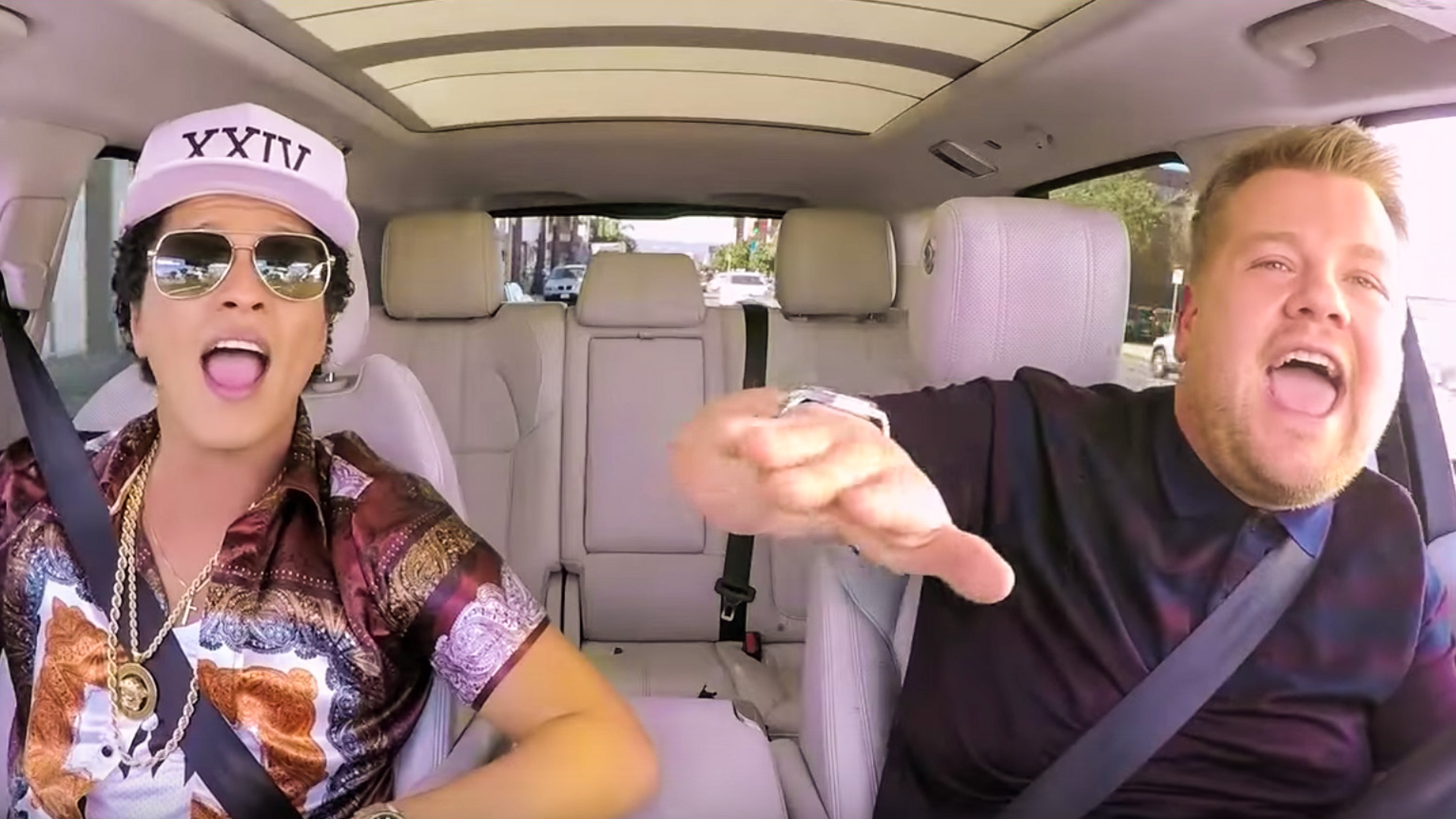 WATCH: Bruno Mars on 'Carpool Karaoke'