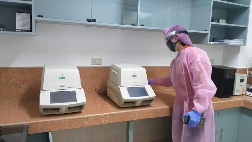 PCR MACHINES. Legazpi City procure two polymerase chain reaction machines to enable itself to test people for the coronavirus. Photo from Mayor Noel Rosal's Facebook