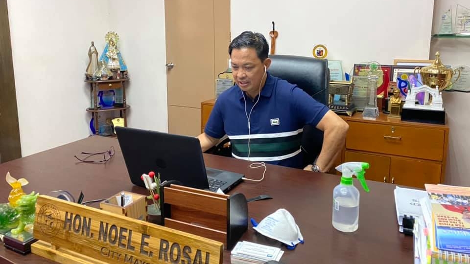 LEGAZPI MAYOR Noel Rosal. Photo from Rosal's Facebook