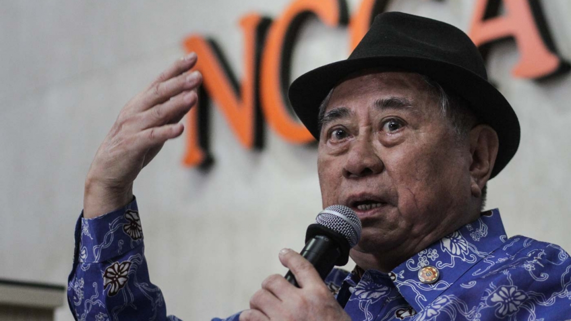 Poet Virgilio Almario dedicates poem to 11 lawmakers who voted for ABS