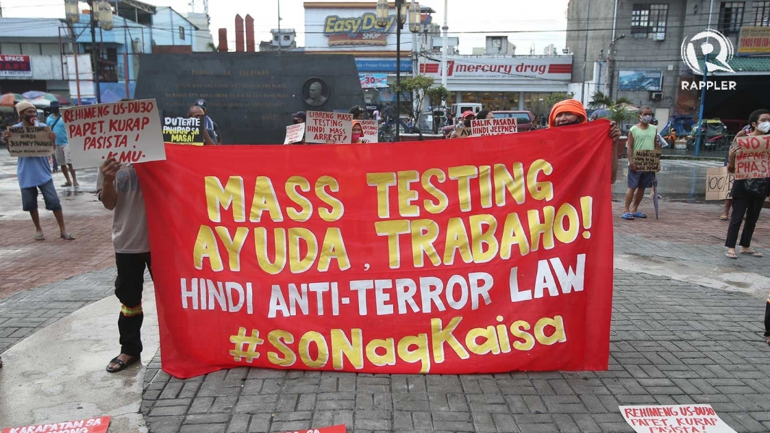 SONA protest Tondo