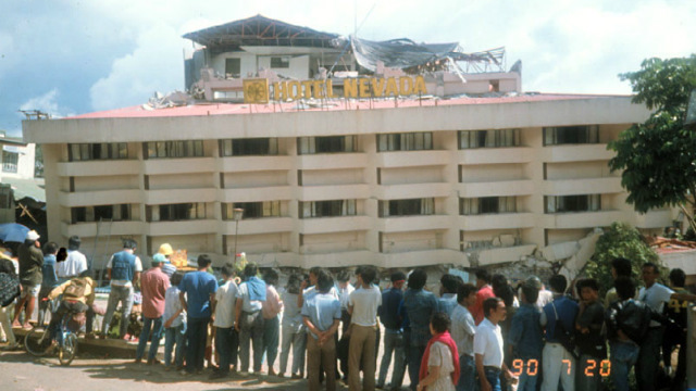 Hotel Nevada - Luzon earthquake 1990