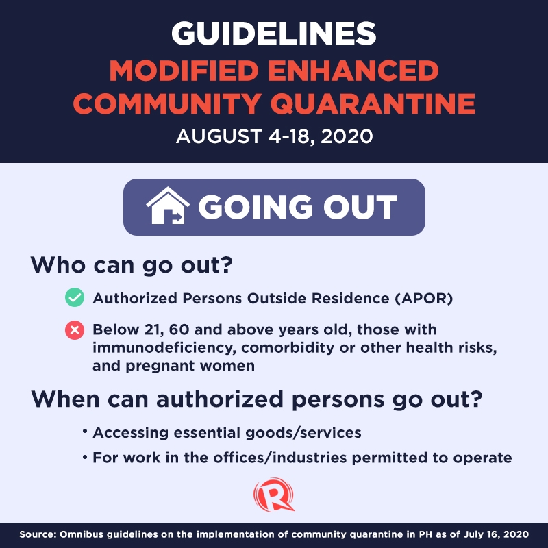 Guidelines What You Need To Know About Mecq From August 4 To 18