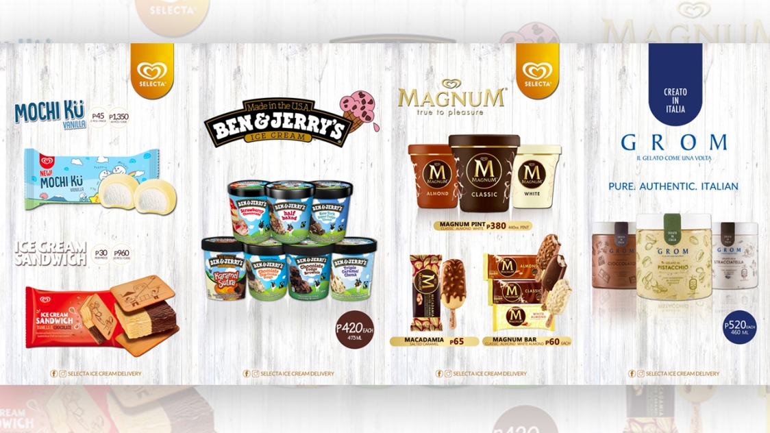 Get Your Grom Gelato Ben And Jerry S Magnum Fix Via Delivery