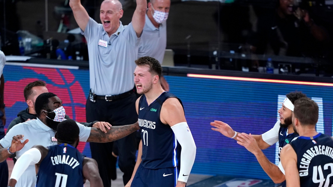 Doncic Nails Epic Game Winner To Tie Mavericks Clippers Series