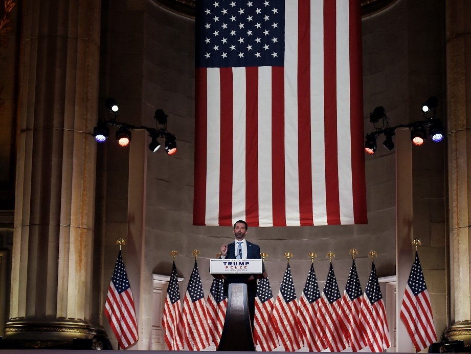 Republican convention touts Trump, stokes fears if he loses