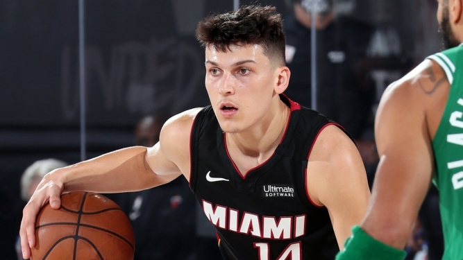 Herro Ball Rookie Lifts Heat To 3 1 Lead Over Celtics