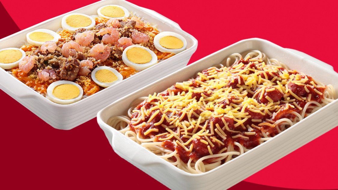Jollibee Now Sells Spaghetti And Palabok By The Pan