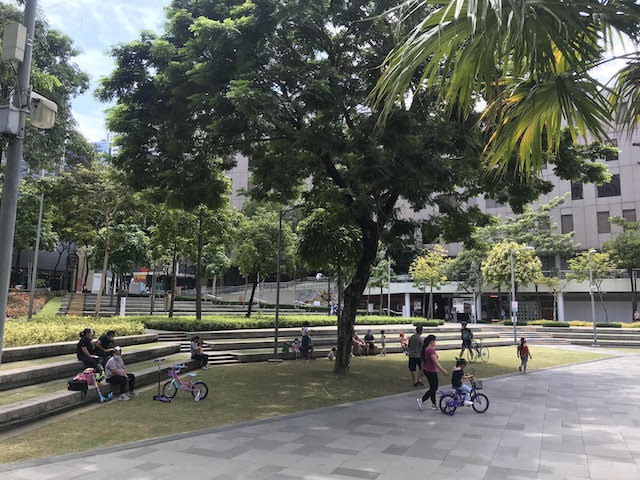 BGC park during quarantine