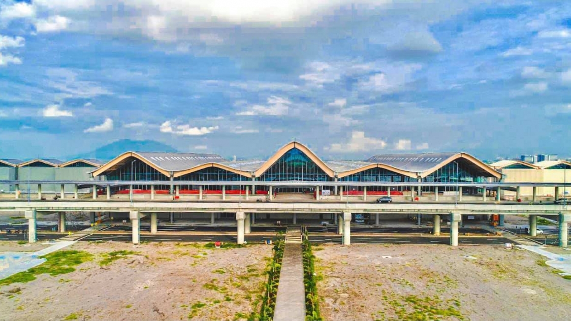 new Clark airport terminal completed