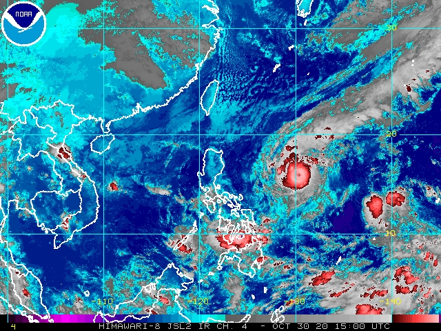 Rolly 'nearing super typhoon category,' warns PAGASA