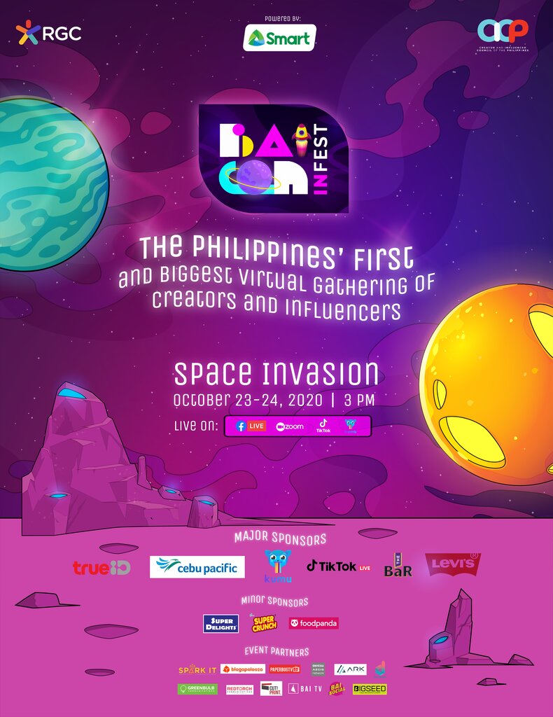 Macoy Dubs, Rain Matienzo, Inka Magnaye, and more attend BaiCon InFest 2020, powered by Smart