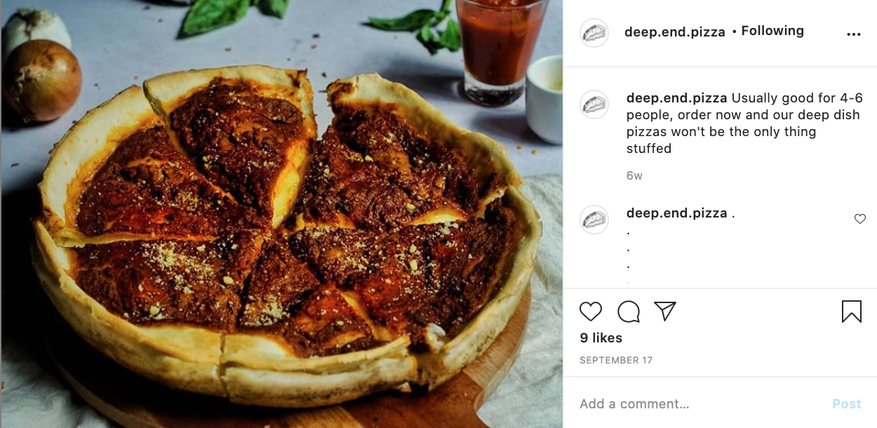 Suka keju?  Cobalah pizza hidangan dalam dari dapur rumah Pasig ini