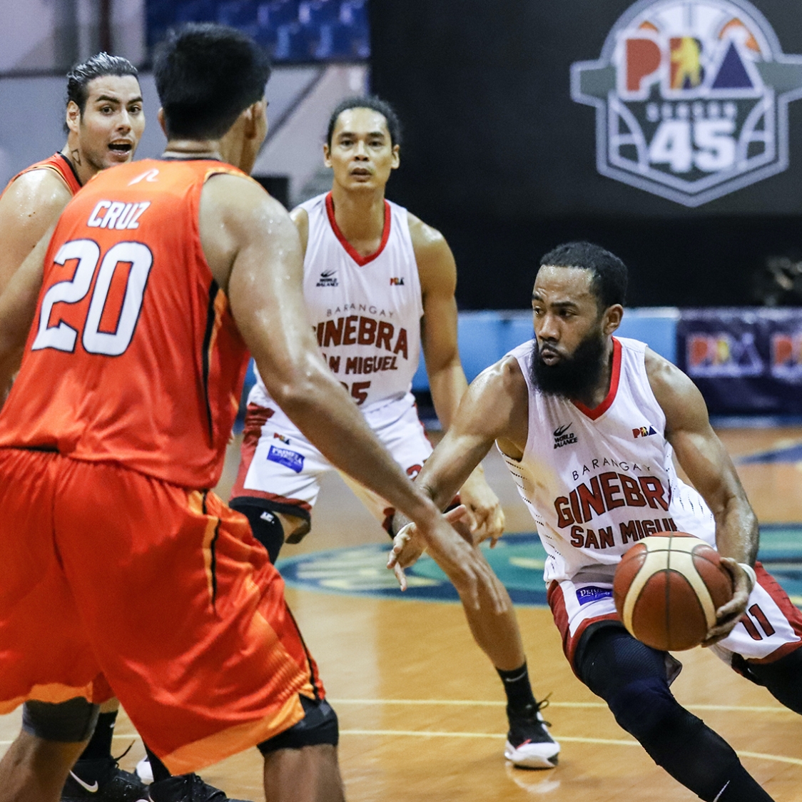 Ginebra Cruises Past Northport For Share Of Pba Lead