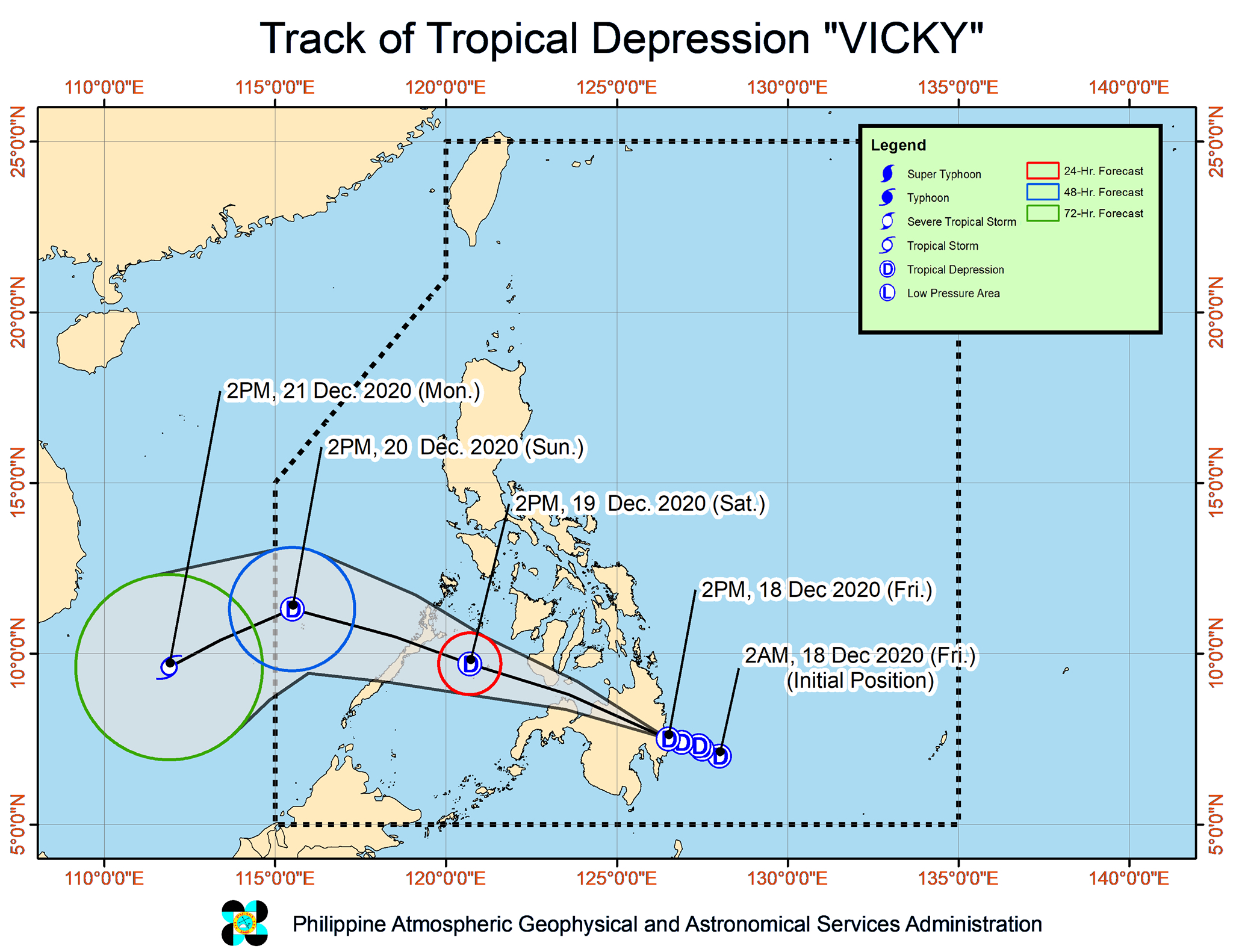 Depresi Tropis Vicky melanda Davao Oriental