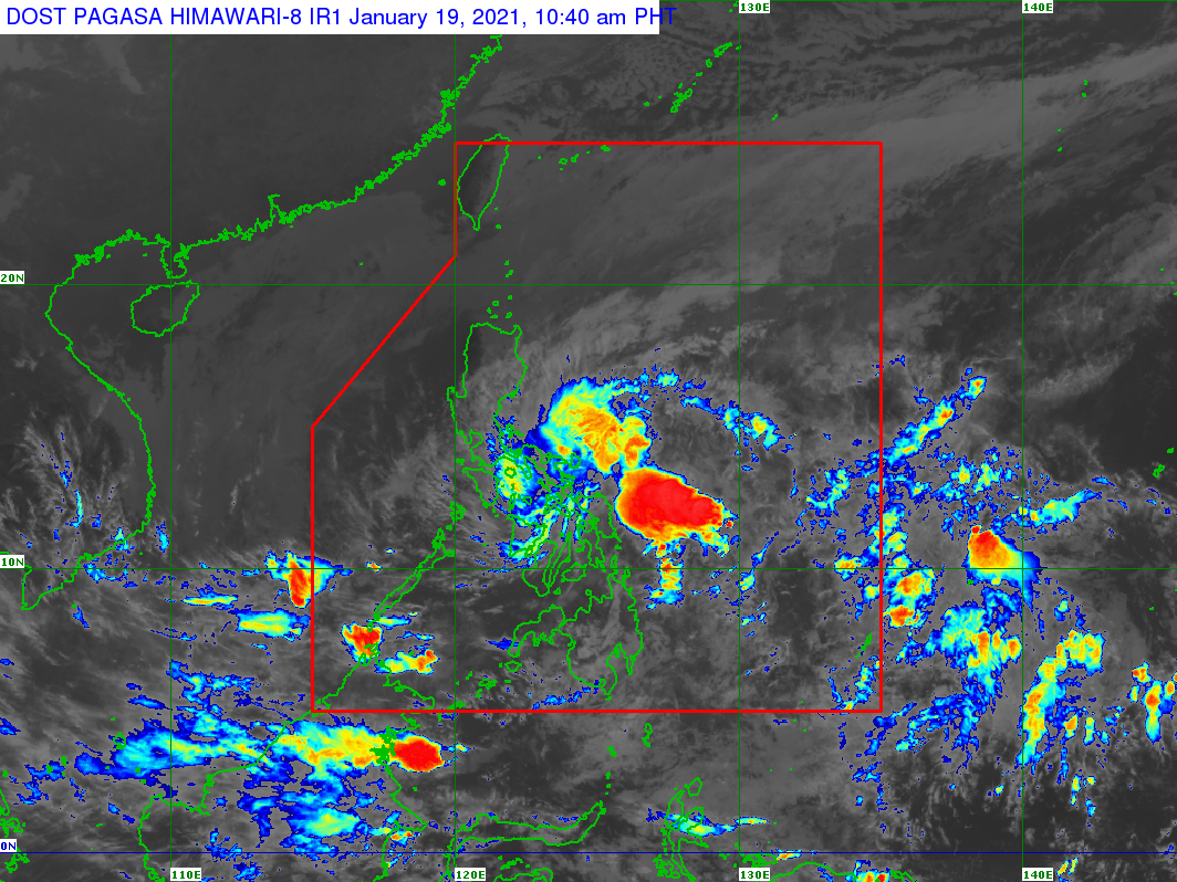 Lpa Seen To Cross Southern Luzon Visayas Area