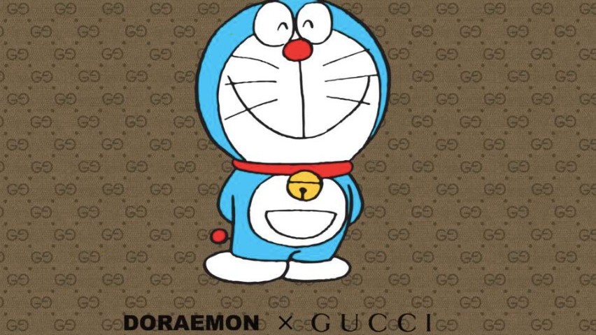 Look Gucci Releases Collection Featuring Doraemon