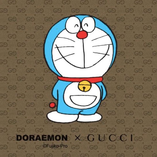 Look Gucci Releases Collection Featuring Doraemon