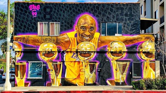 Watch Kobe Mural Artists Honor Bryant On Death Anniversary