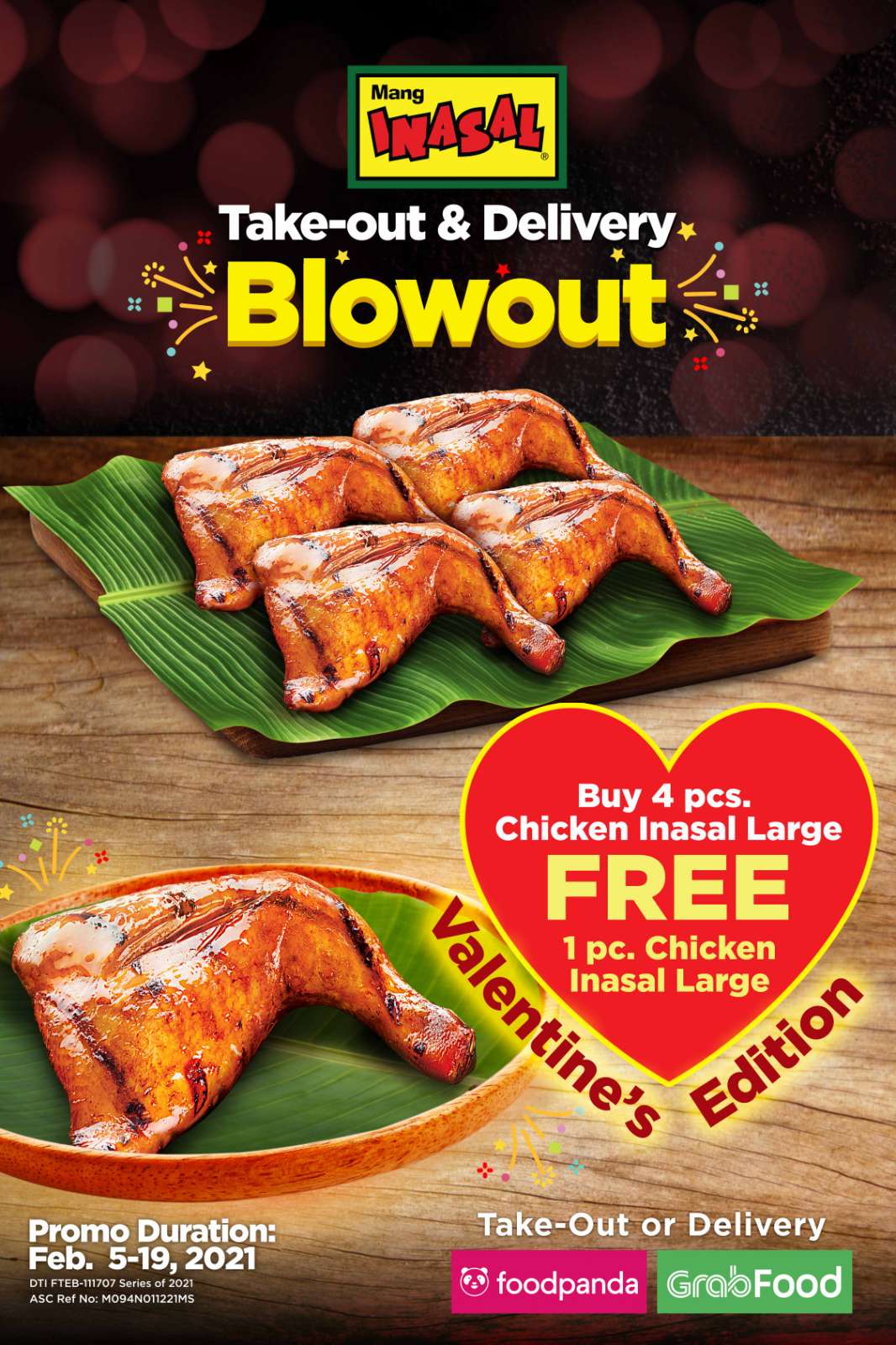 Mang inasal deals delivery online