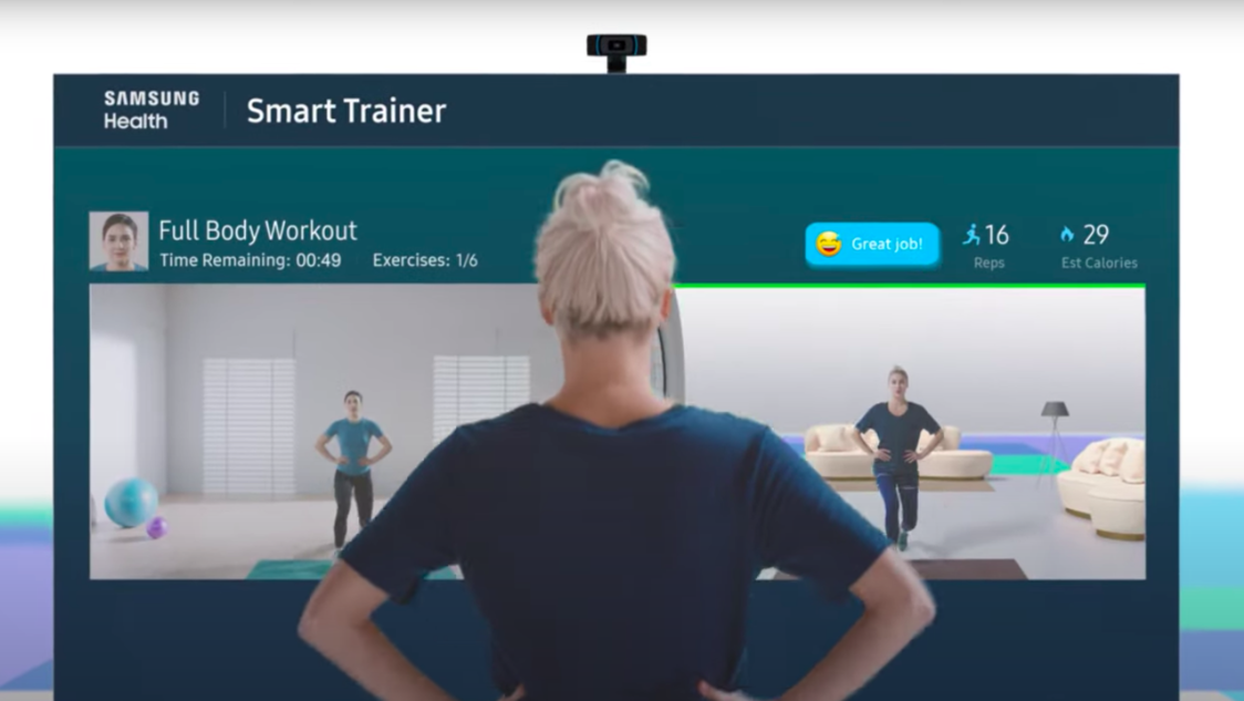 Samsung introduces exercise analysis feature to 2021 TVs - Vimarsana News
