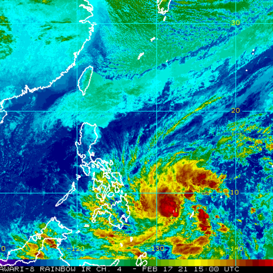 Pagasa Increasing Likelihood Of Heavy Rain Due To Auring February 22