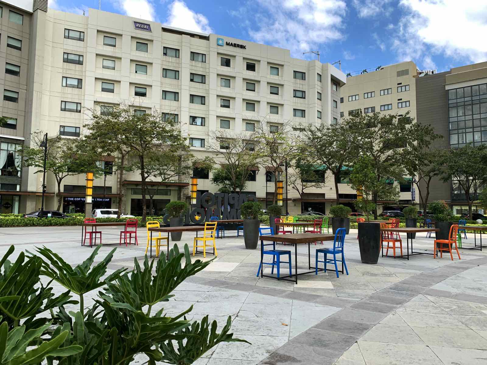 Capitol Commons opens al fresco dining setup