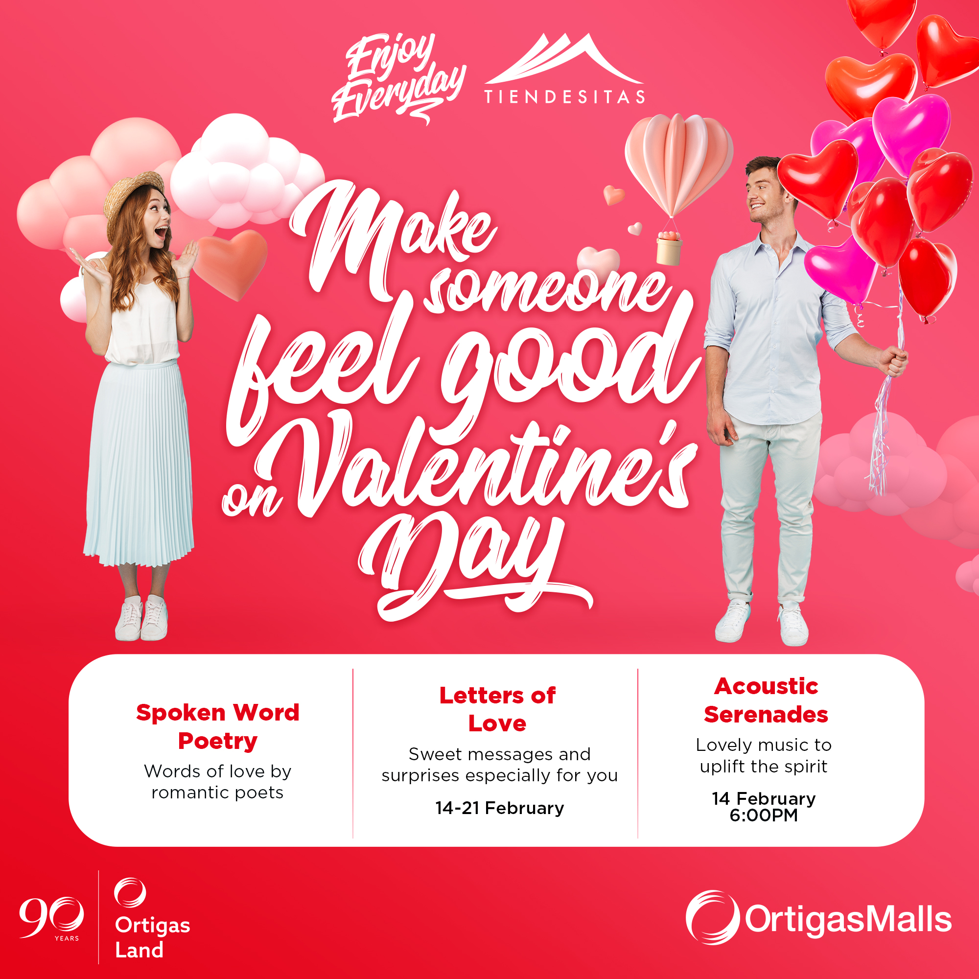 LIST Outdoor, indoor activities of Metro Manila malls for Valentine's Day