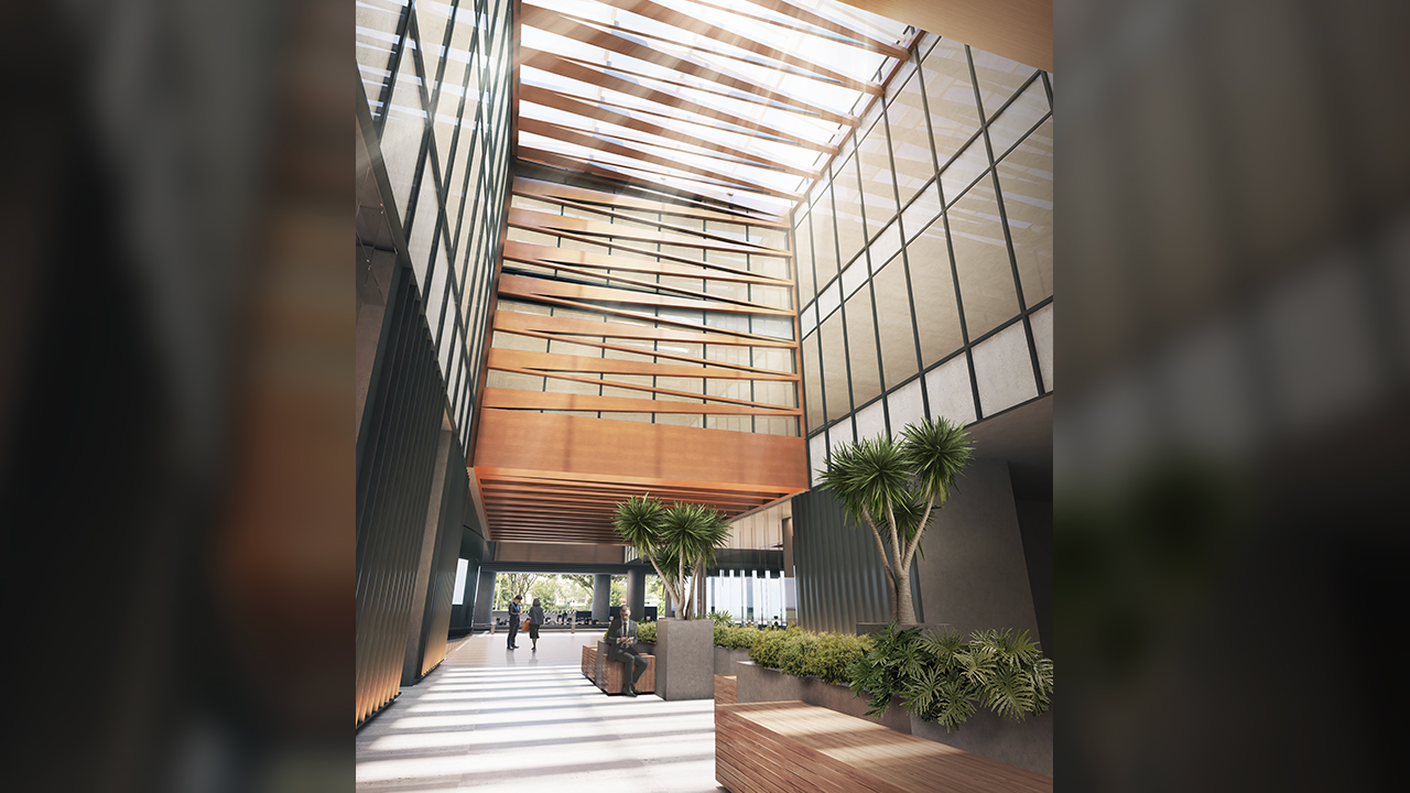 savya land artist's perspective breezeway