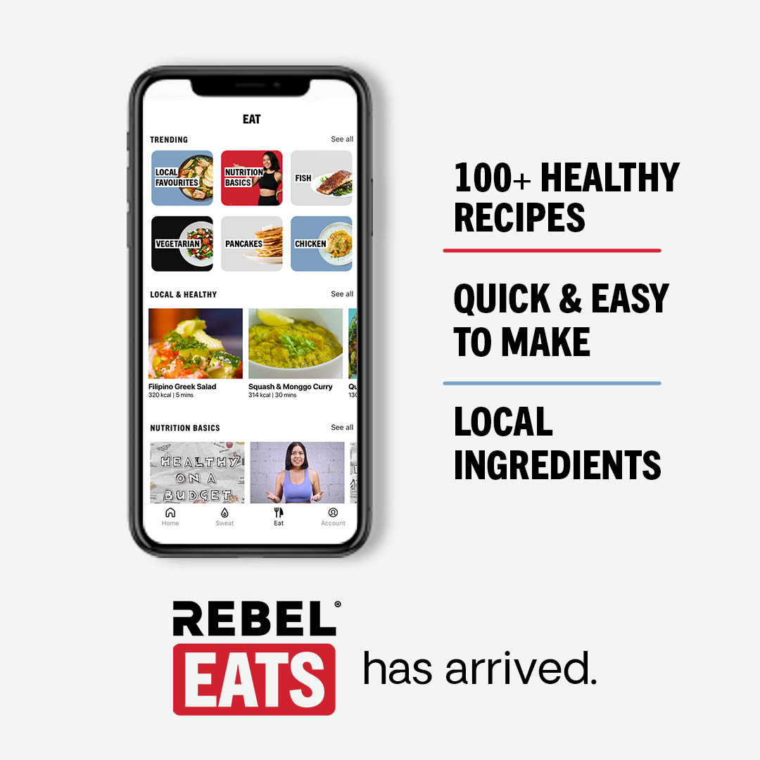 Get started on your health and fitness journey with REBEL app