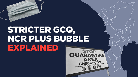 Stricter Gcq Ncr Plus Bubble Explained