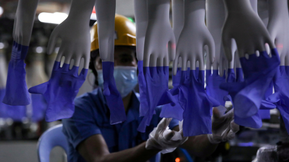 US Customs says forced labor used at Malaysia's Top Glove