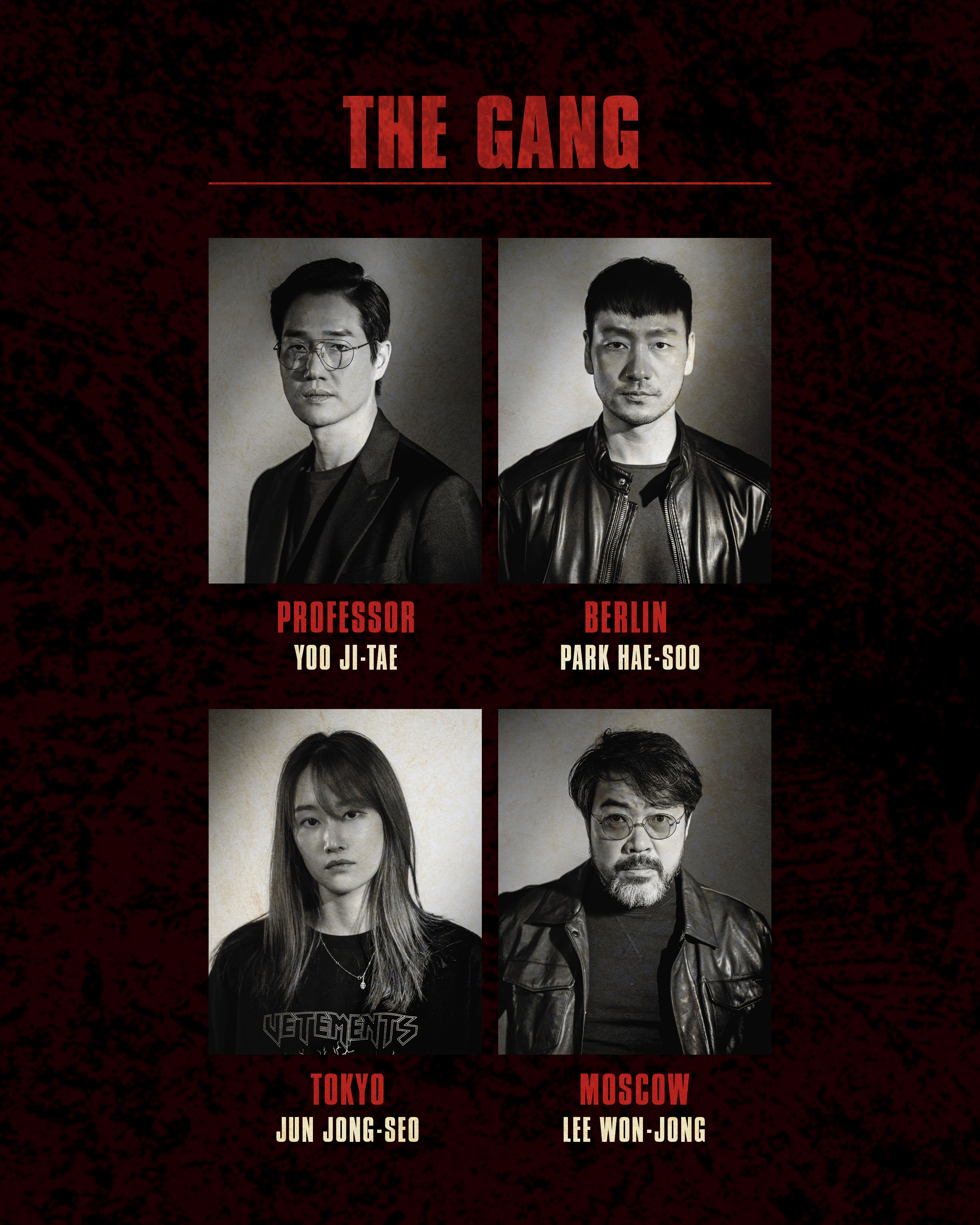 Meet the cast of the Money Heist Korean adaptation