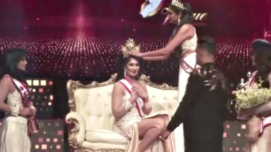 Crowned De Crowned Chaos At Sri Lankan Beauty Pageant