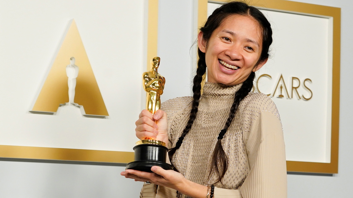 In Oscars 2021 Speeches Best Director Chloe Zhao Speaks Of Goodness