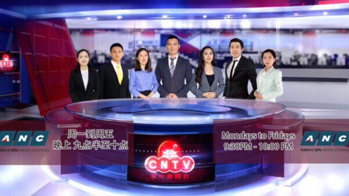 Chinese News Tv Airs On The Abs Cbn News Channel