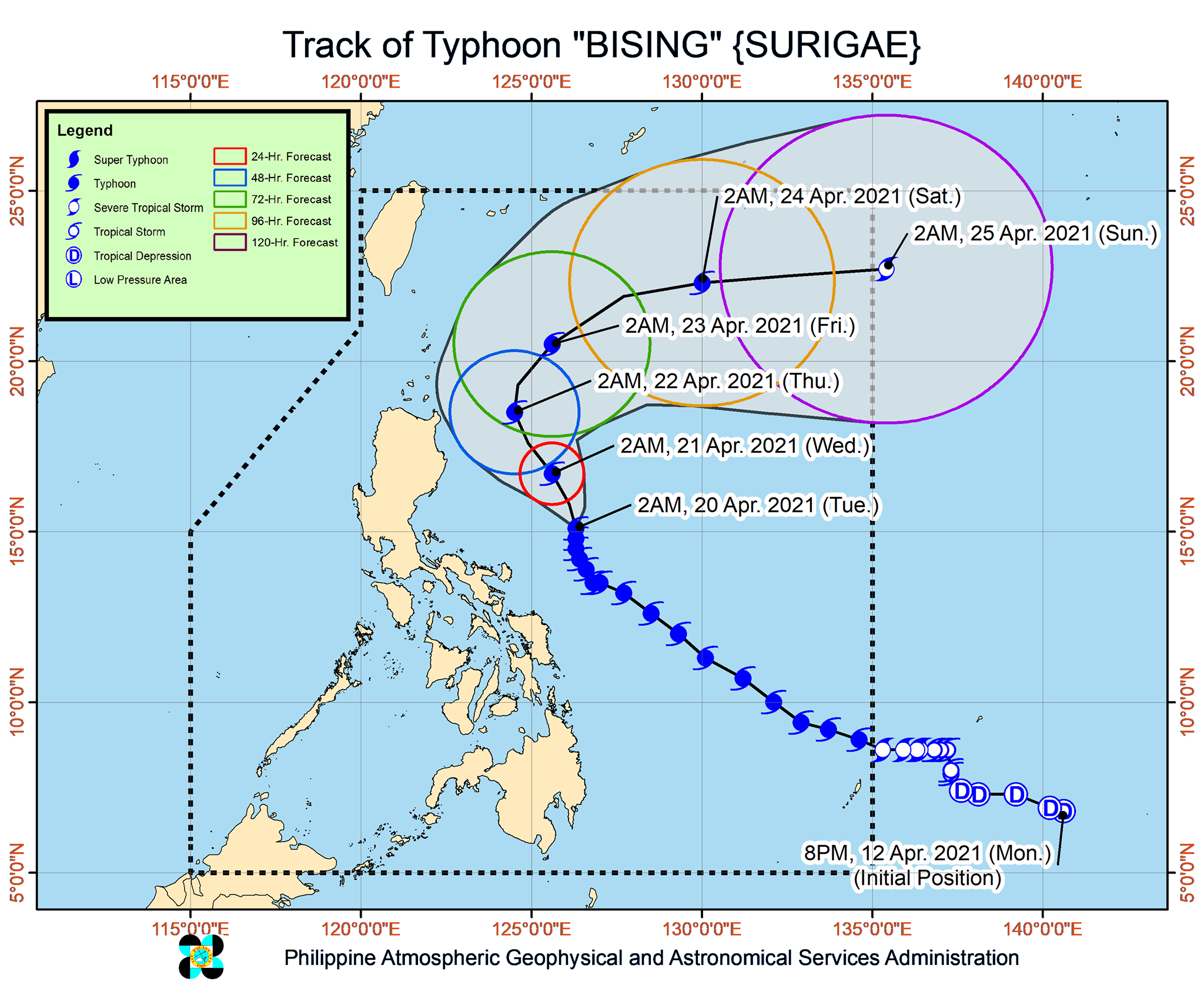 Catanduanes melihat hujan lebat akibat Topan Bising