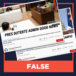 False Malacanang Proves Bongbong Marcos Won Vp Election