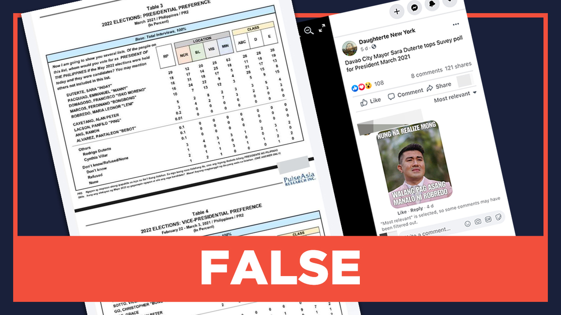 FALSE: March 2021 survey lists 11 preferred presidential candidates - Vimarsana News
