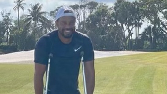 Tiger Woods shares first photo since accident