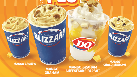 Dairy Queen Offers New Mango Graham Blizzard Mango Themed Treats