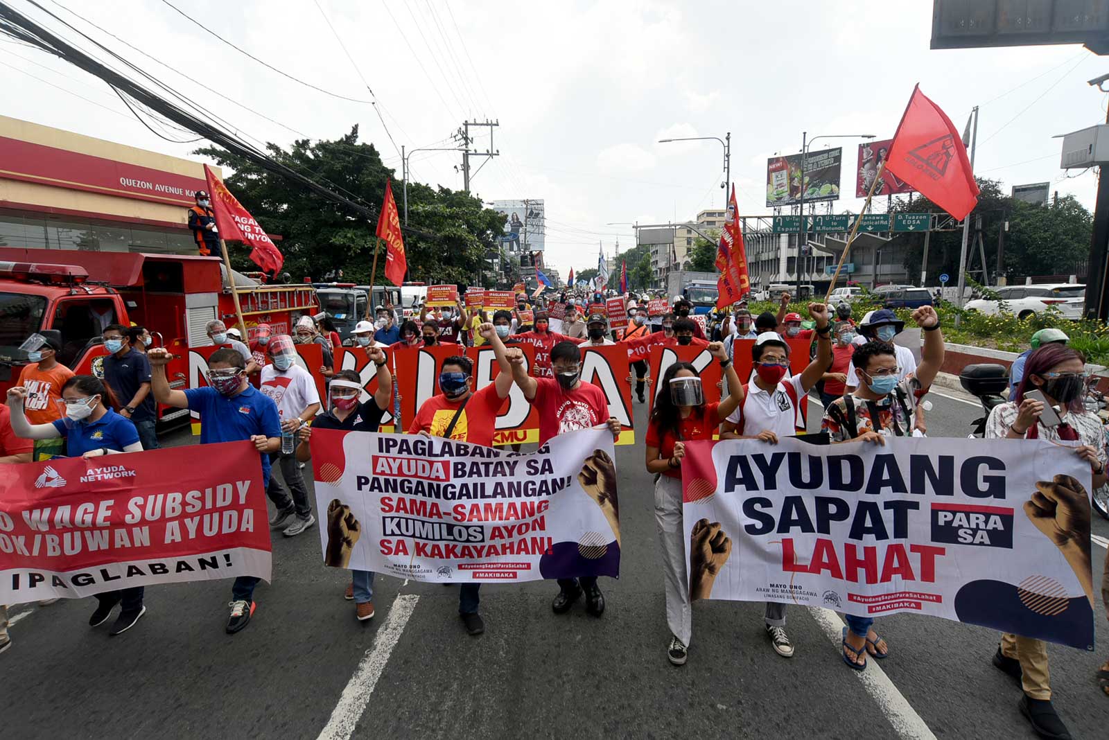 On Labor Day, workers slam 'irresponsible' Duterte government