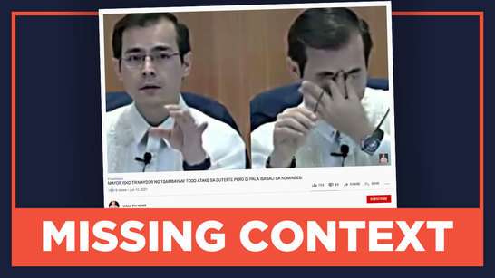 Missing Context 1sambayan Removes Isko Moreno From Nominees List