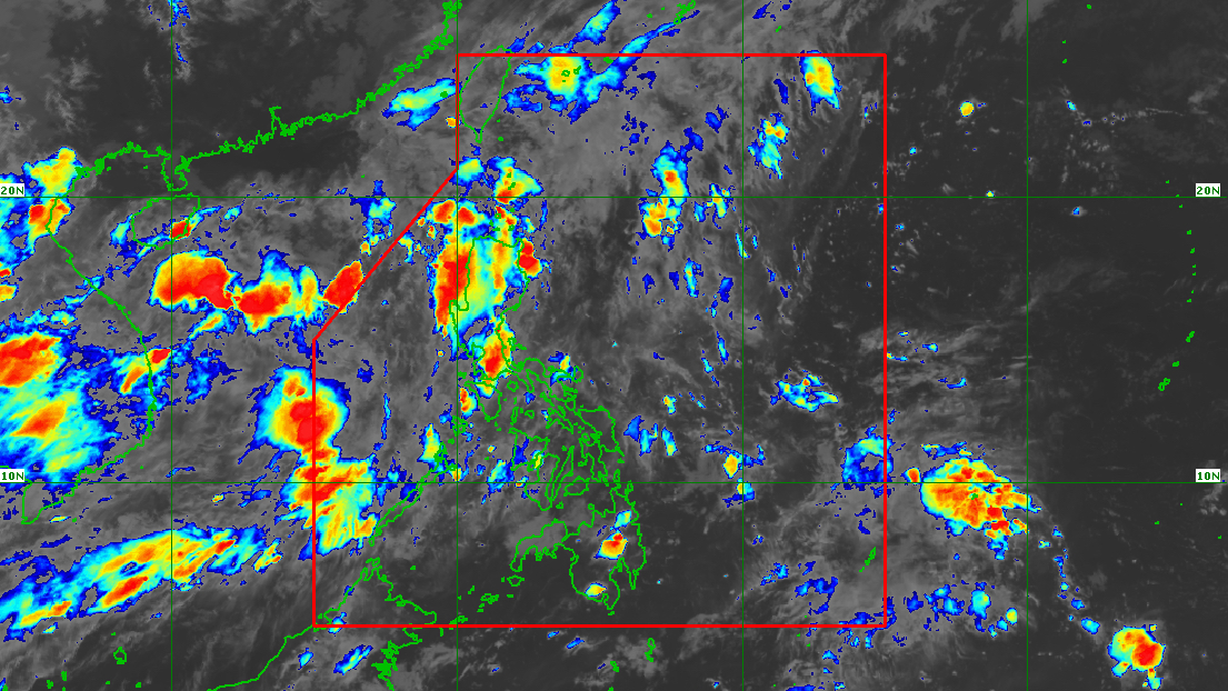 Low Pressure Area Forms Off Eastern Samar