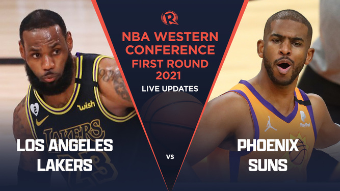 Highlights Lakers Vs Suns Nba Western Conference Playoffs First Round 2021